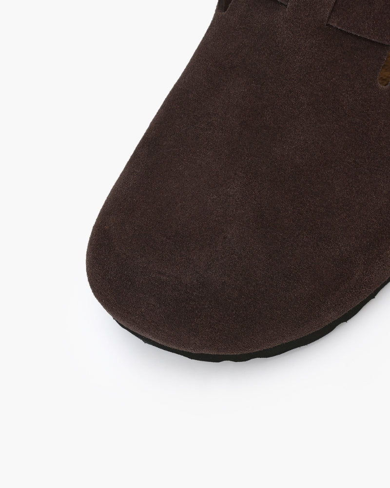 Old Money Suede Clogs - Old Money