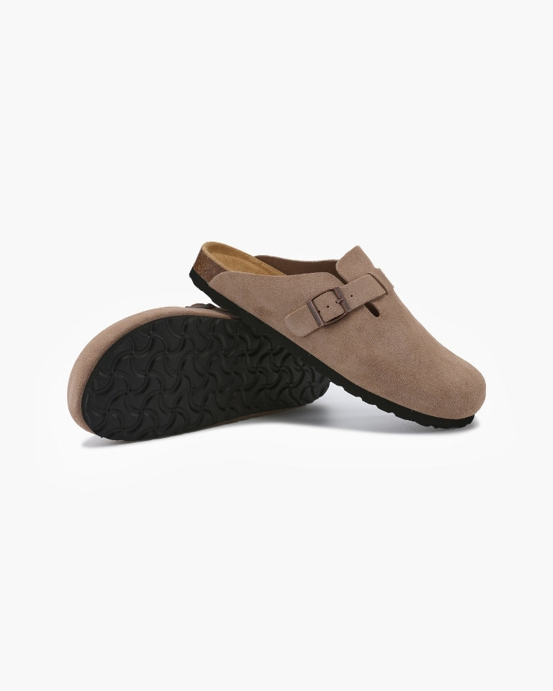 Old Money Suede Clogs - Old Money