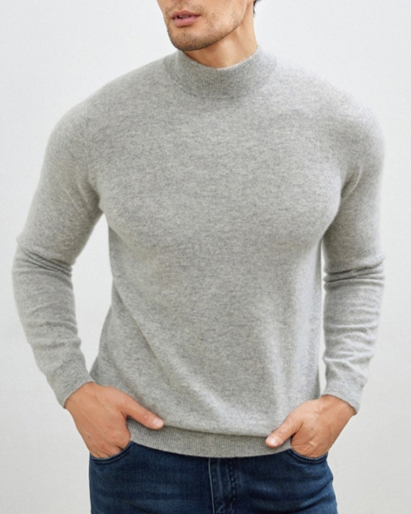 Cashmere Wool Turtleneck - Old Money
