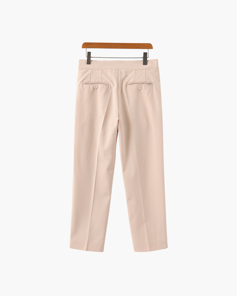 Paris High Waist Pantalon - Old Money