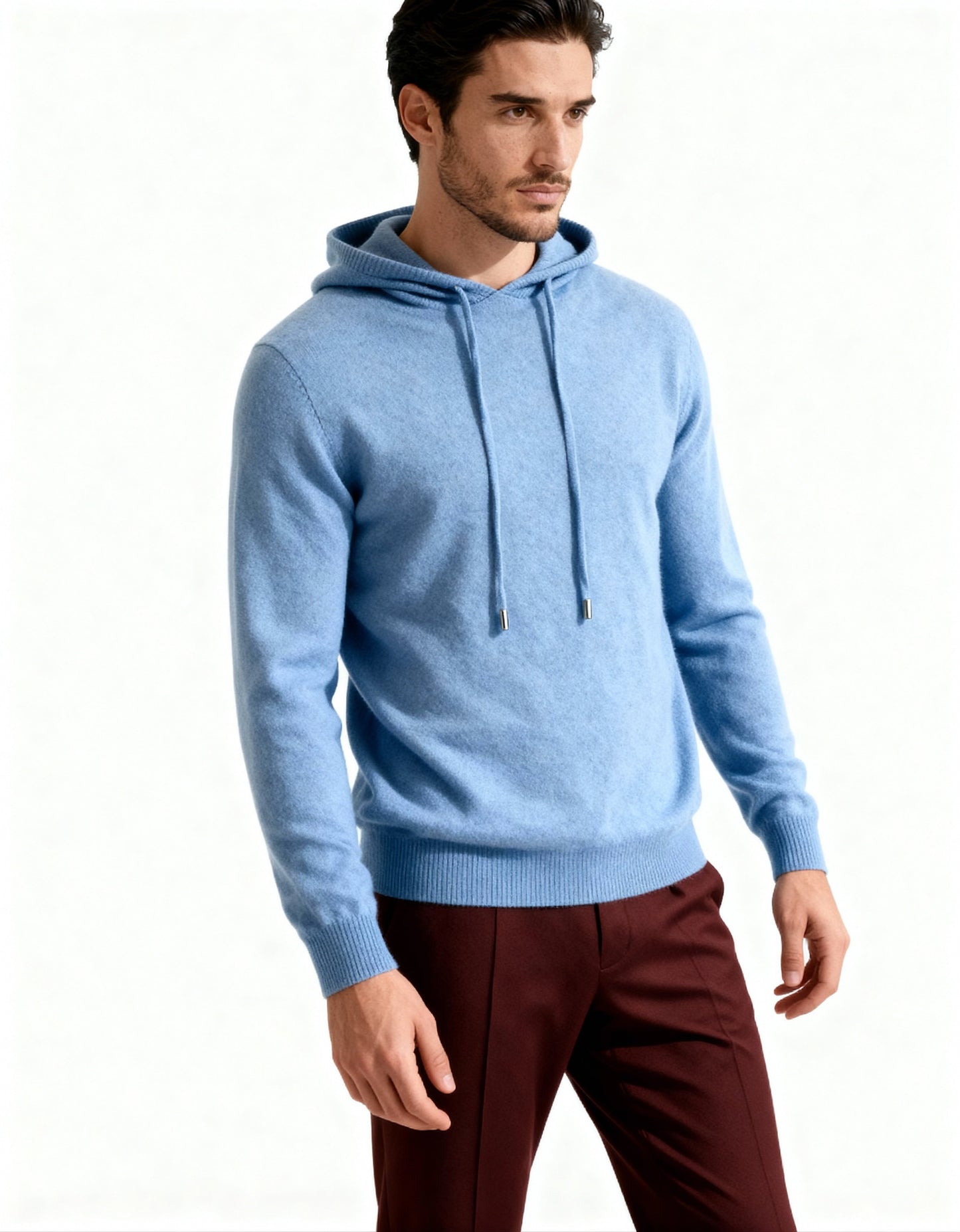 100% Cashmere Hoodie - Old Money