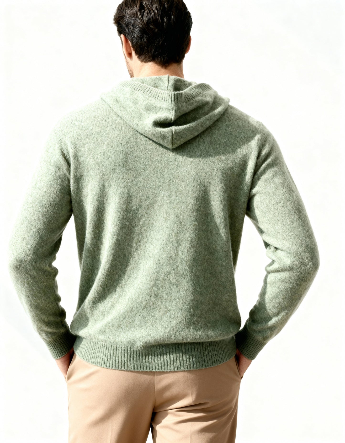 100% Cashmere Hoodie - Old Money