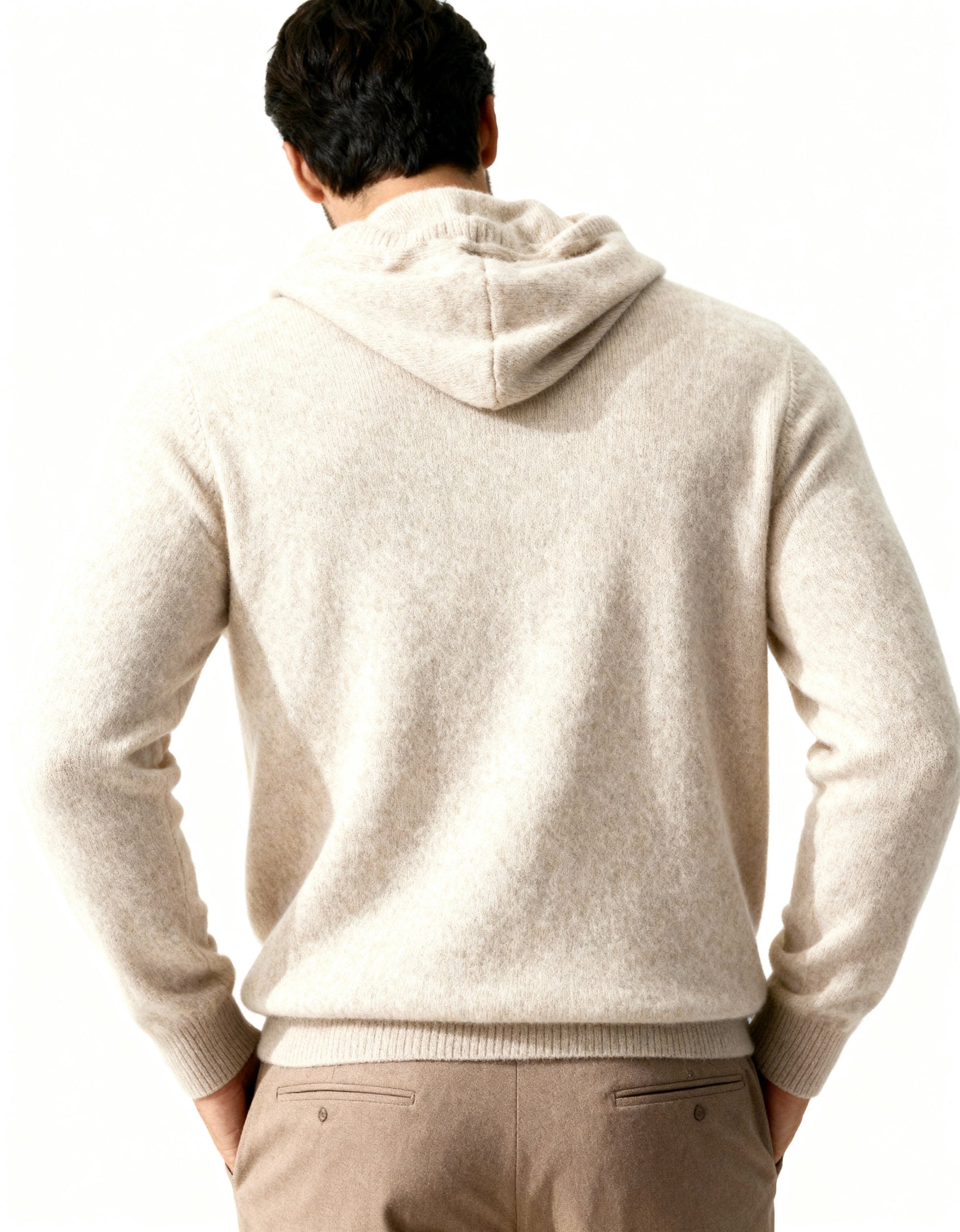 100% Cashmere Hoodie - Old Money