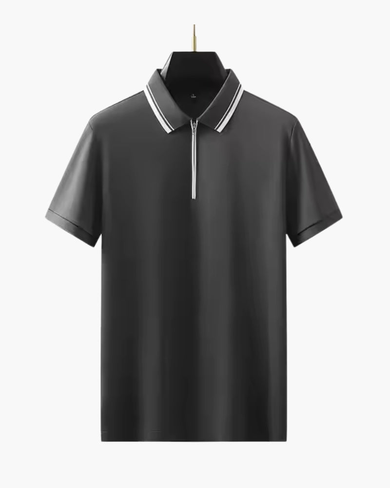 Ridgeway Zip Polo - Old Money