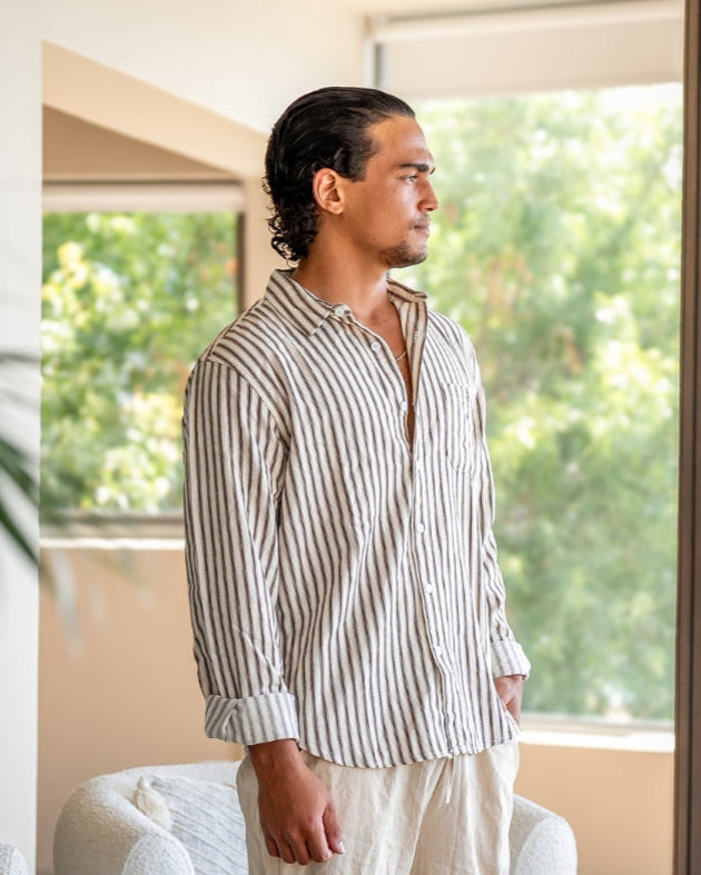 Gentlemen's Striped Shirt - Old Money