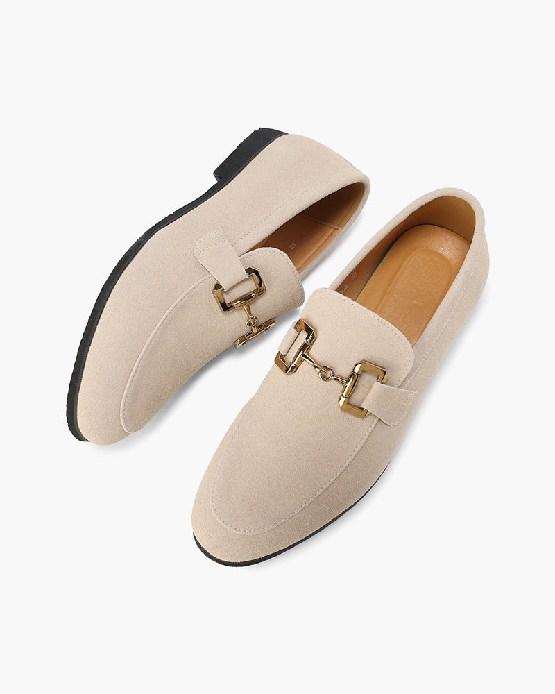 Luxury Suede Loafers - Old Money